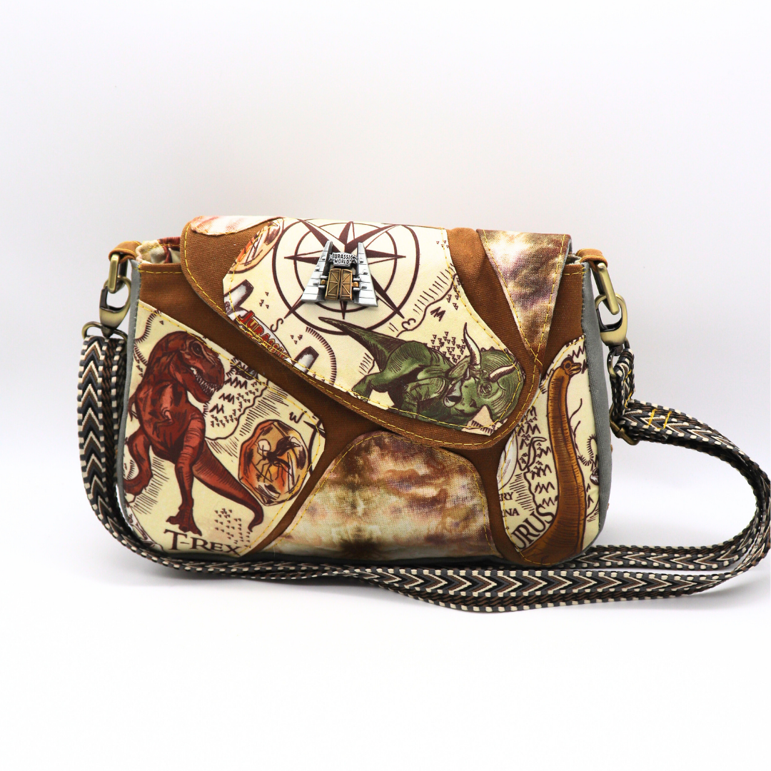 Jurassic World Patches Crossbody