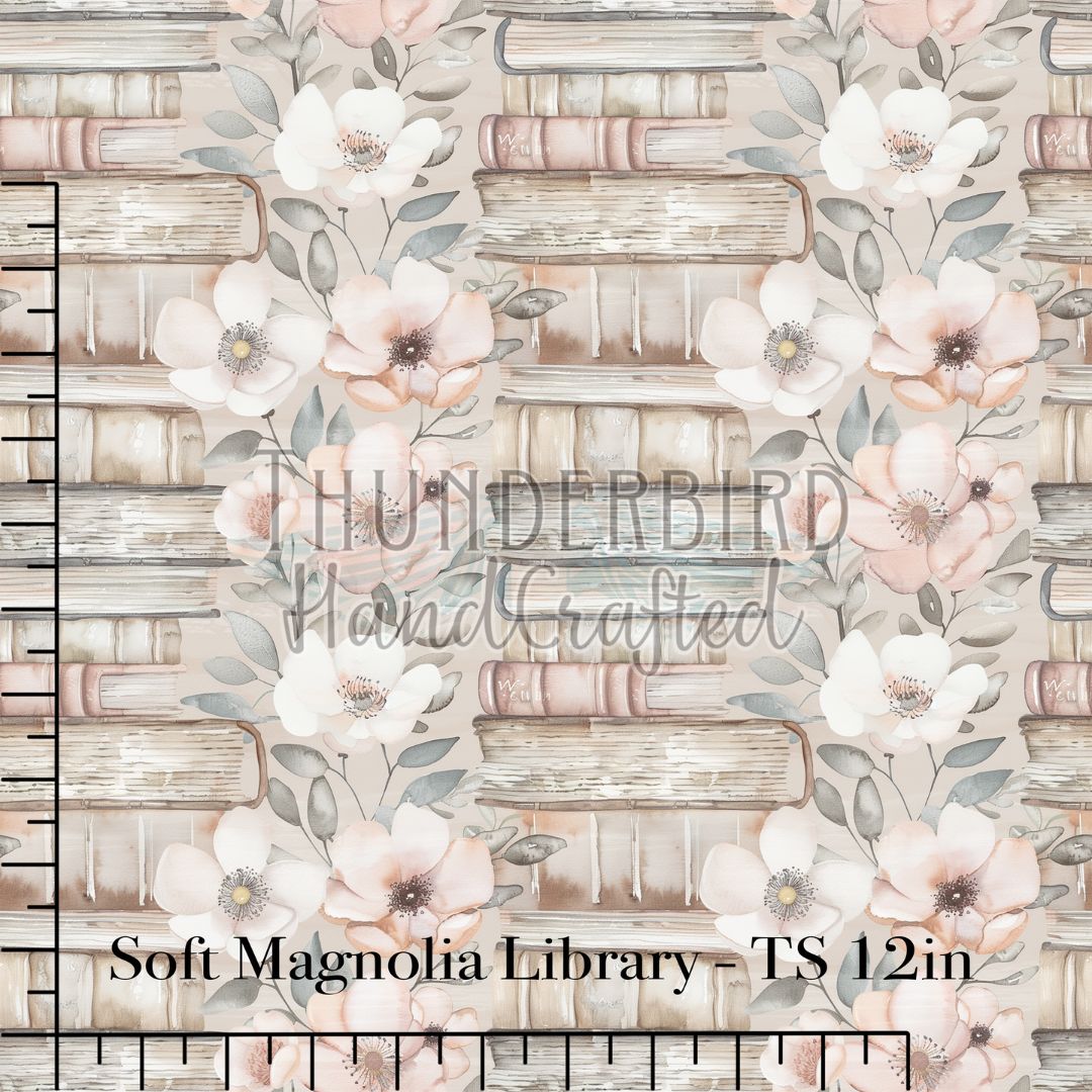 Soft Magnolia Library TS 12in