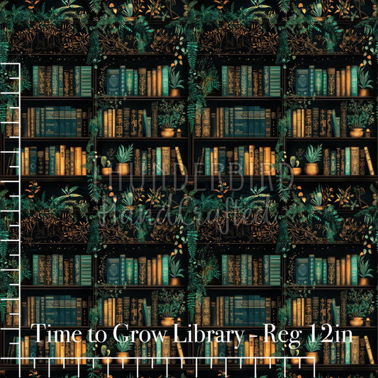 Time to Grow Library Reg 12in