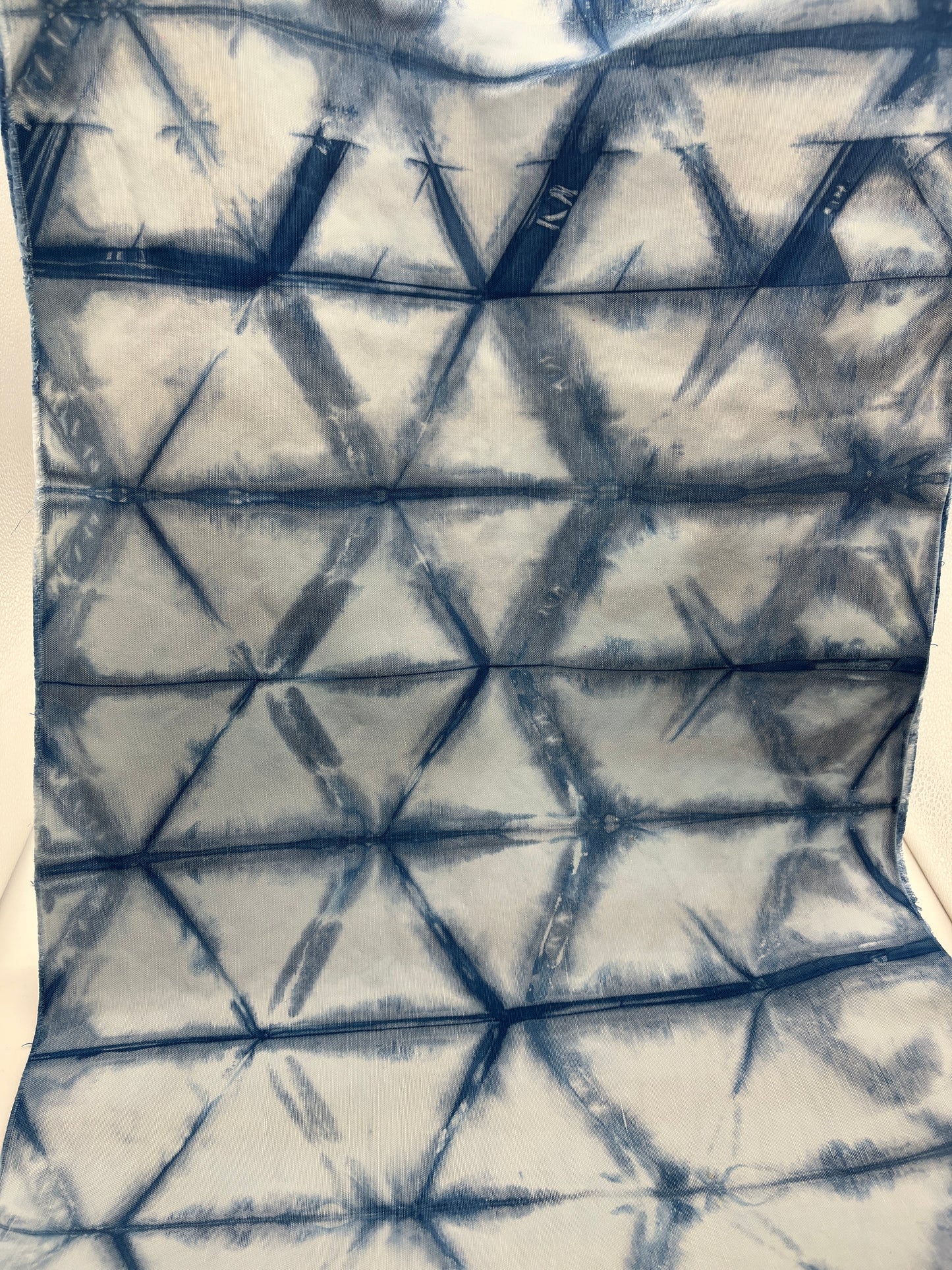 1/2 yard Linen Cotton Canvas - Indigo Blue - 11