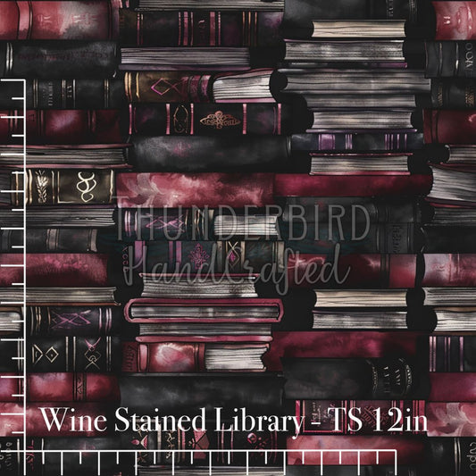 Wine Stained Library TS 12in