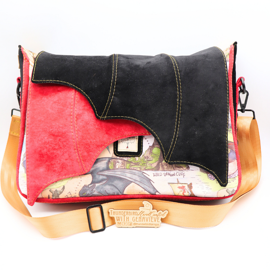 Toothless Laptop Messenger Bag