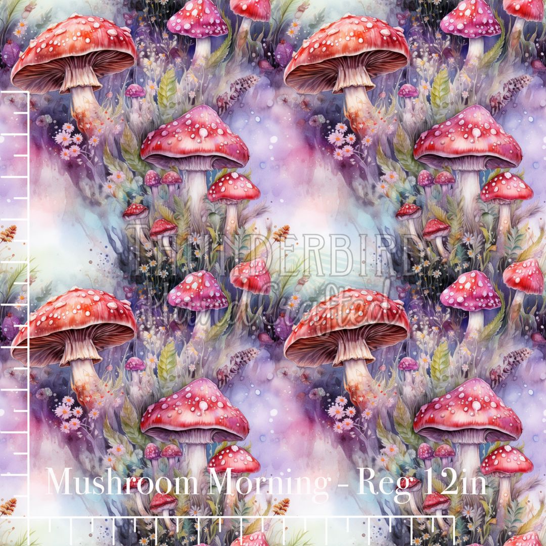 Mushroom Morning Reg 12in