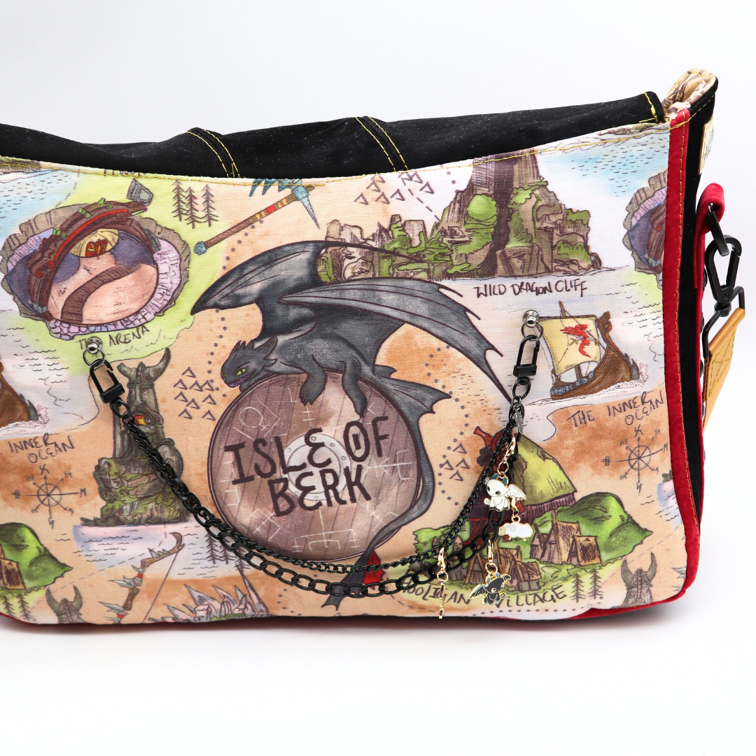 Toothless Laptop Messenger Bag