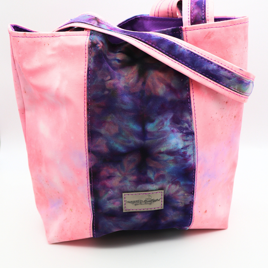 Tuesday Tote - Pink & Purple