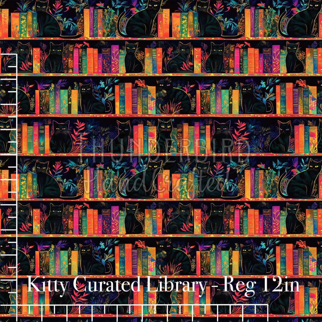 Kitty Curated Library Reg 12in