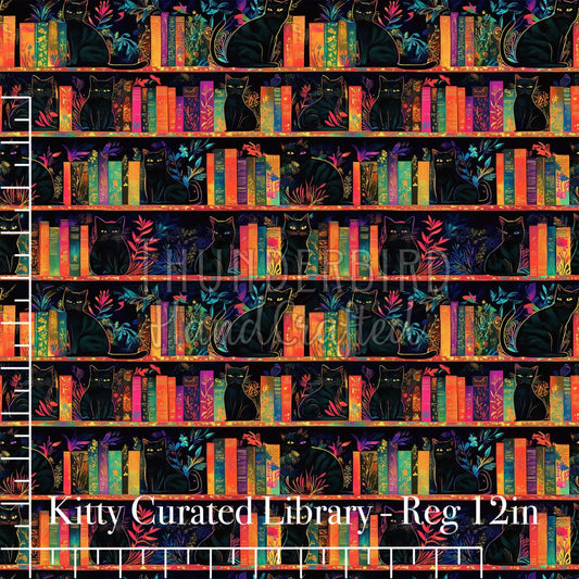 Kitty Curated Library Reg 12in