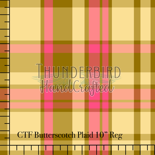 CTF Butterscotch Plaid (Reg 10in)