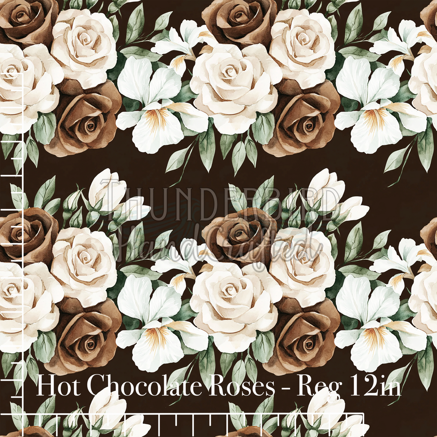 Hot Chocolate Roses Reg 12in