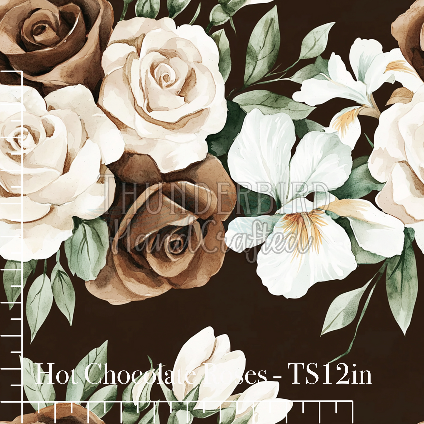 Hot Chocolate Roses TS 12in