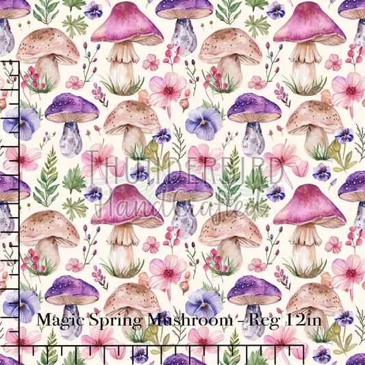 Magic Spring Mushrooms Reg 12in