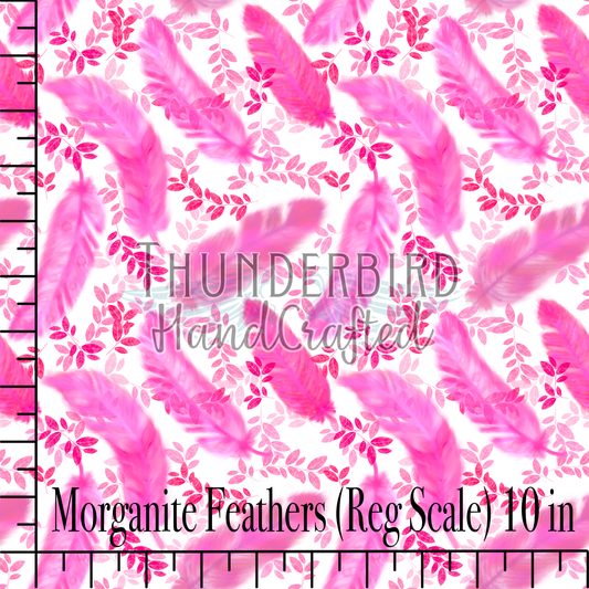 1/2 yd Kona Cotton - Morganite Feathers w/ H&H Co Matching Tag Set