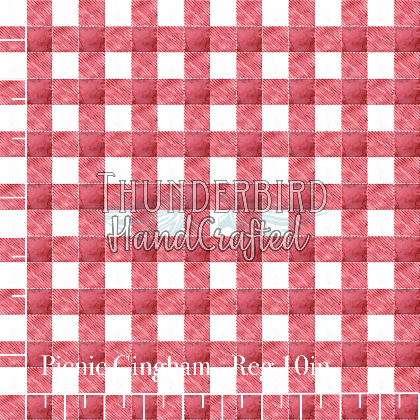 Picnic Gingham Reg 10in