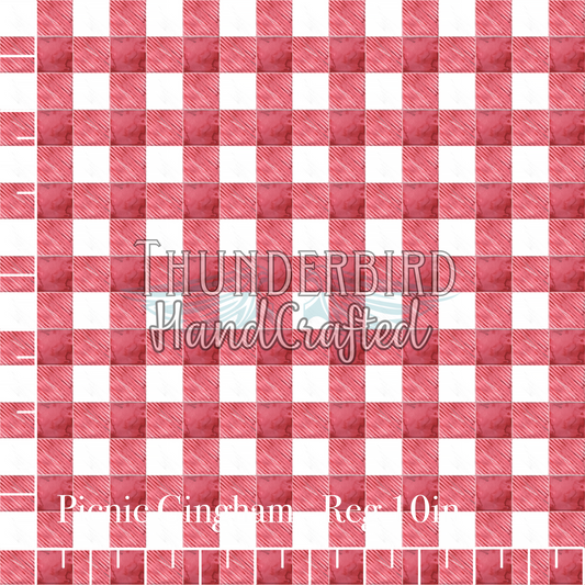 Picnic Gingham Reg 10in