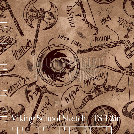 Viking School Sketch TS 12in