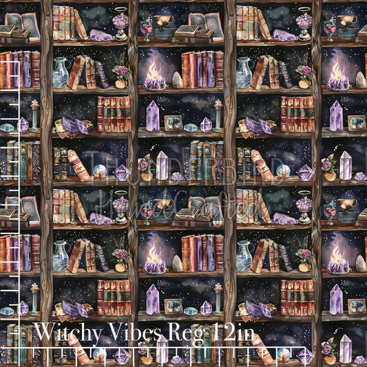 Witchy Vibes Library (Reg Size)