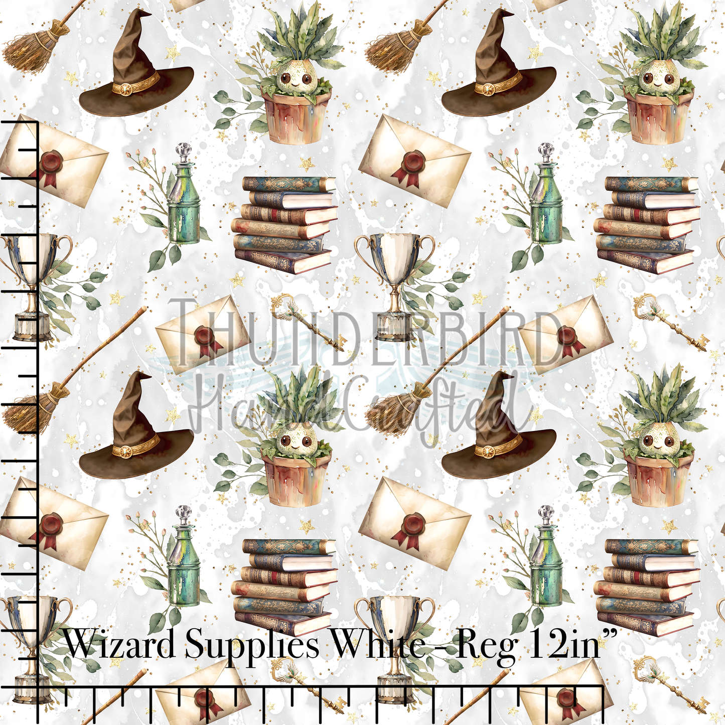 Wizard Supplies in White (Reg 12in)