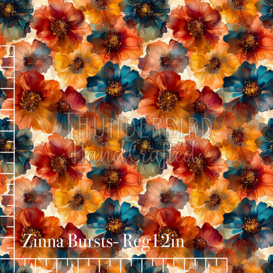 Zinnia Bursts Reg 12in